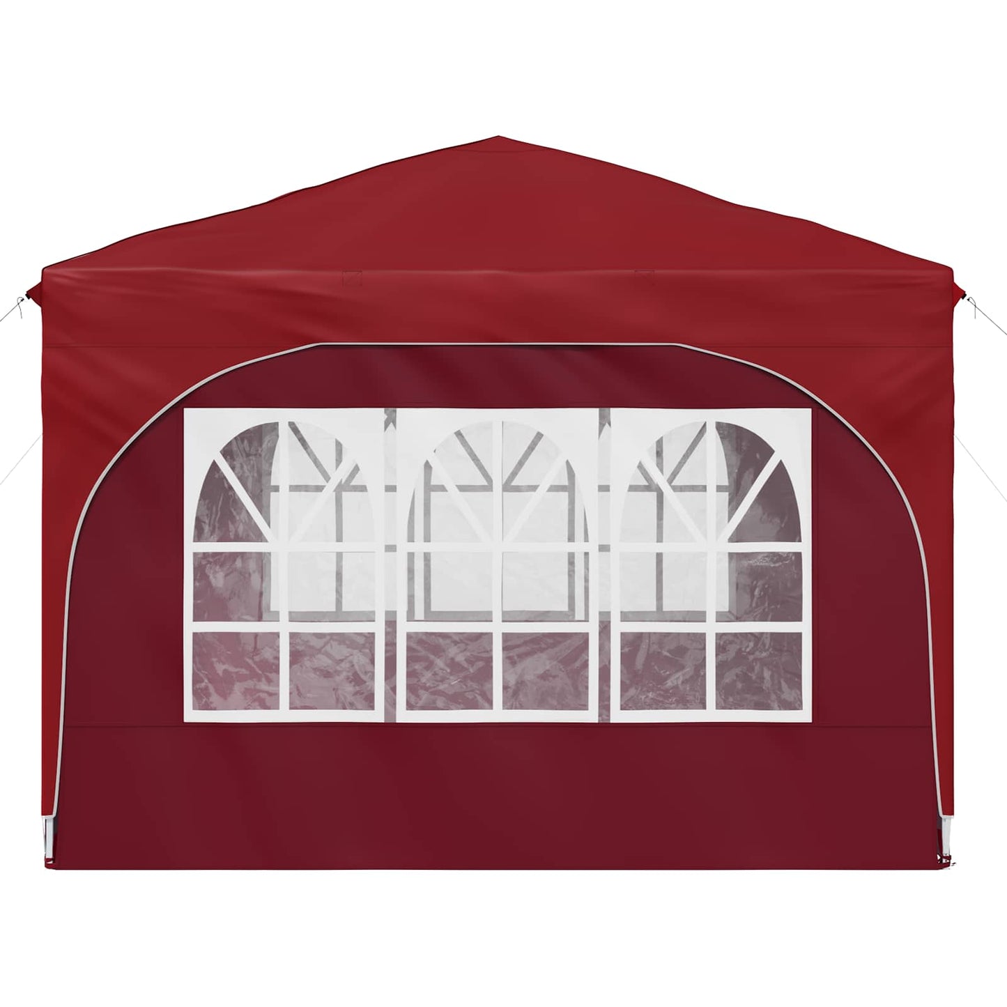 Pop-up Feesttent 290 x 290 x 245 cm Bordeauxrood is nu te koop bij PeponiXL, paradijselijk wonen!