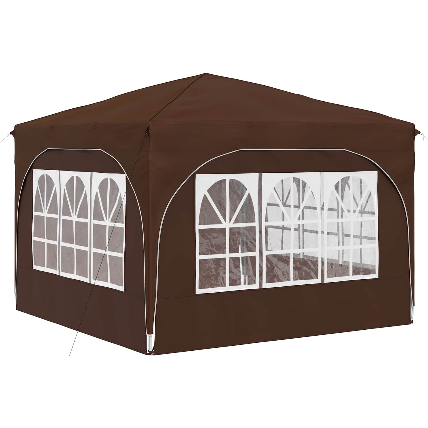 Pop-up Feesttent 290 x 290 x 245 cm Bruin is nu te koop bij PeponiXL, paradijselijk wonen!
