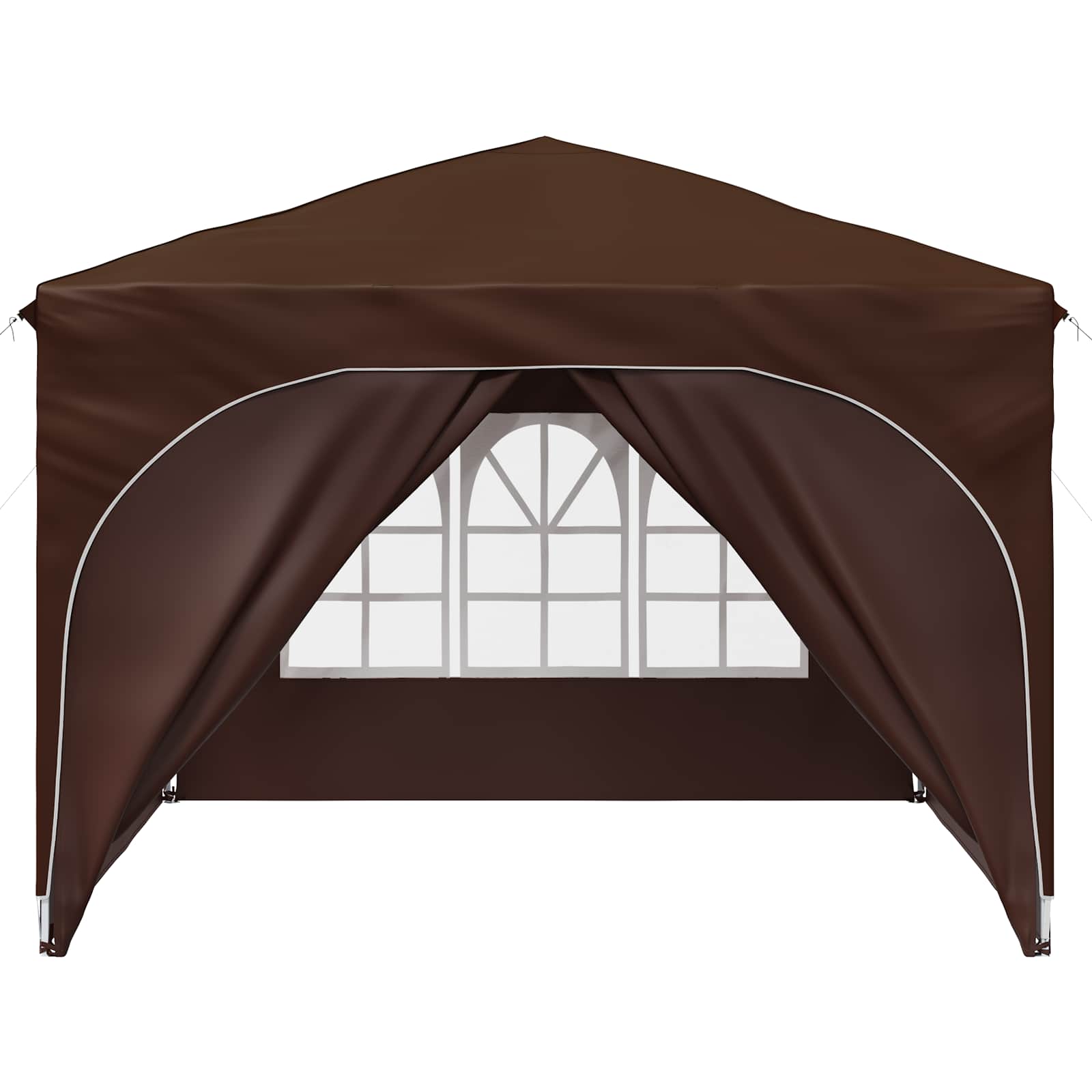 Pop-up Feesttent 290 x 290 x 245 cm Bruin is nu te koop bij PeponiXL, paradijselijk wonen!