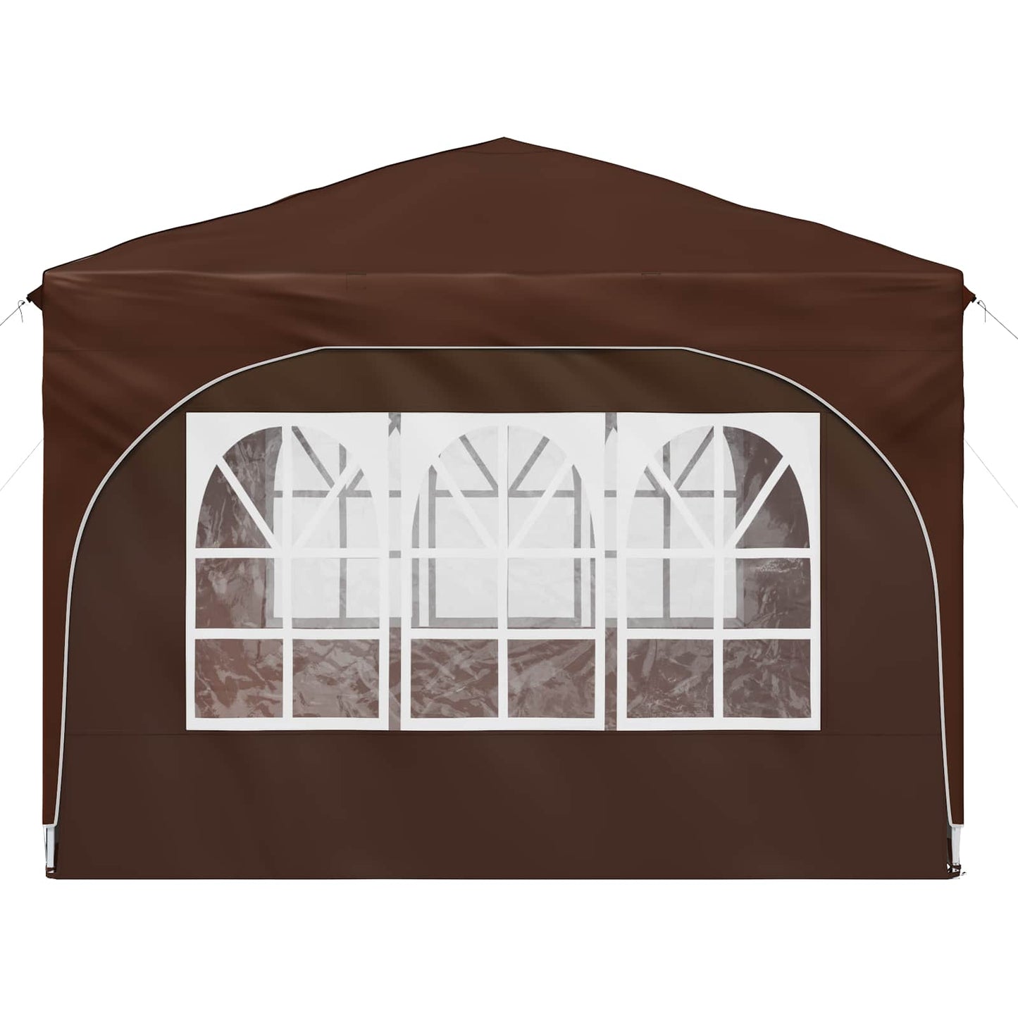Pop-up Feesttent 290 x 290 x 245 cm Bruin is nu te koop bij PeponiXL, paradijselijk wonen!