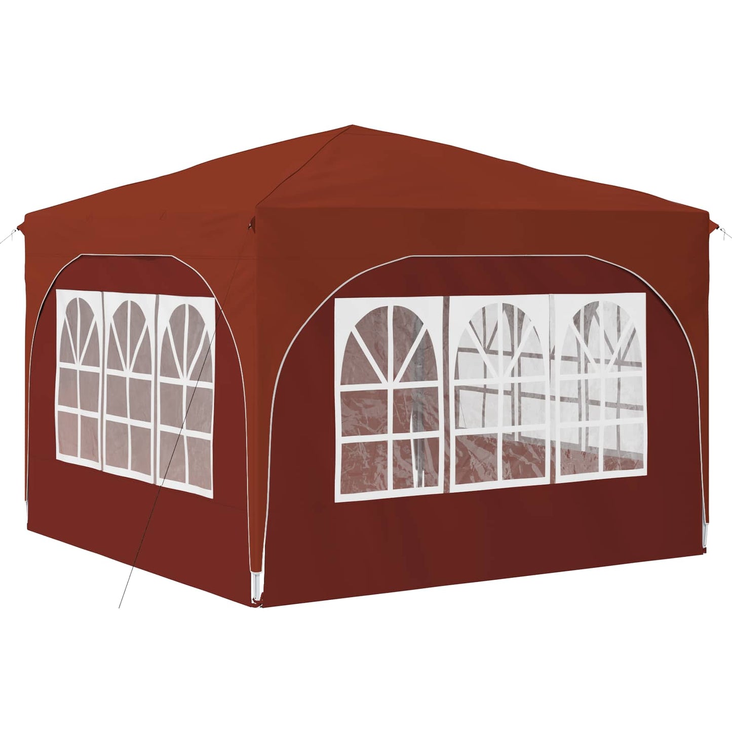 Pop-up Feesttent 290 x 290 x 245 cm Terracotta is nu te koop bij PeponiXL, paradijselijk wonen!
