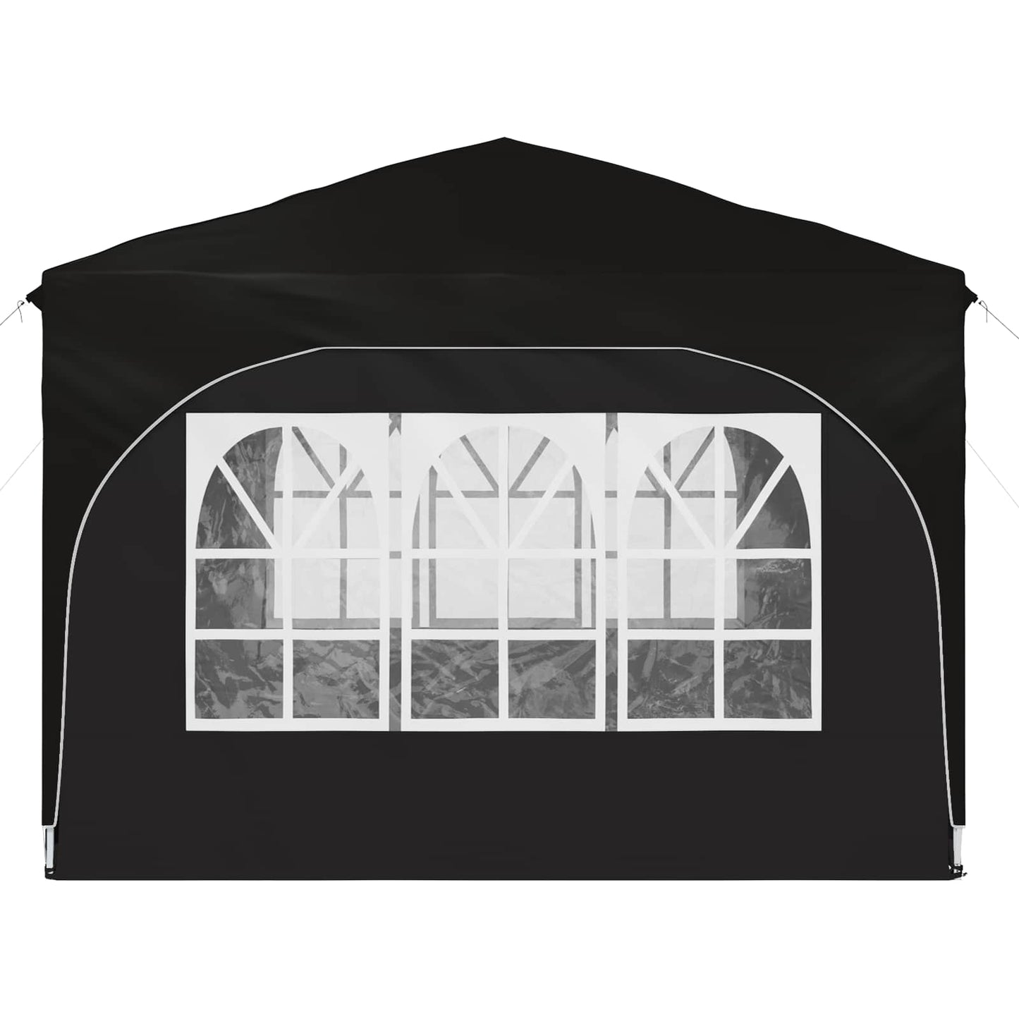 Pop-up Feesttent 290 x 290 x 245 cm Zwart is nu te koop bij PeponiXL, paradijselijk wonen!