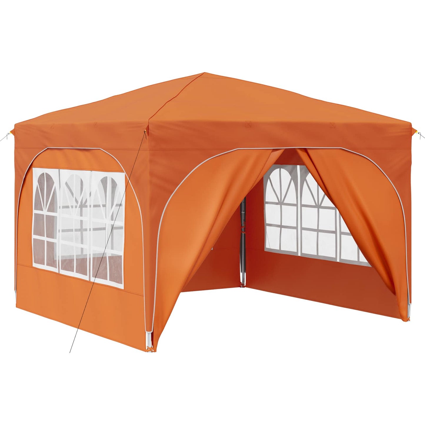Pop-up Feesttent 290 x 290 x 245 cm Oranje is nu te koop bij PeponiXL, paradijselijk wonen!