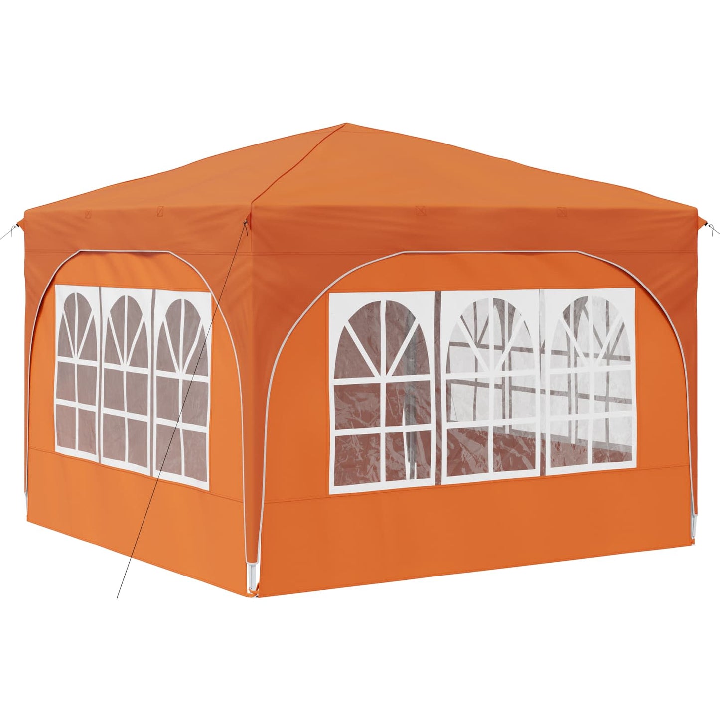 Pop-up Feesttent 290 x 290 x 245 cm Oranje is nu te koop bij PeponiXL, paradijselijk wonen!