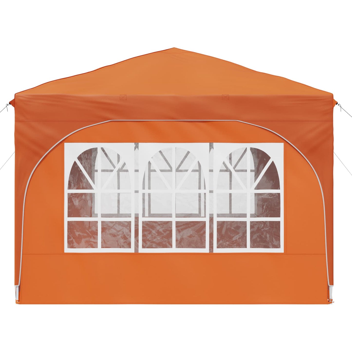 Pop-up Feesttent 290 x 290 x 245 cm Oranje is nu te koop bij PeponiXL, paradijselijk wonen!