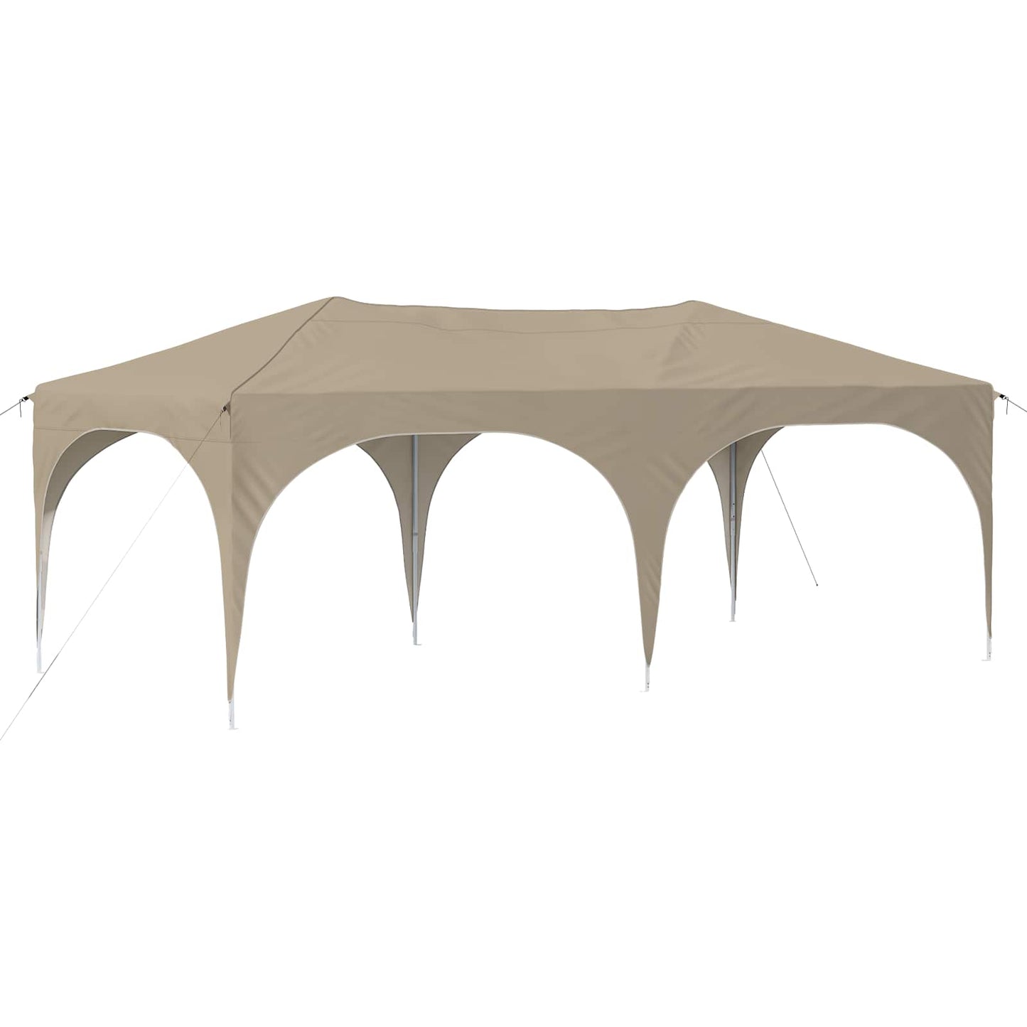 Pop-up Feesttent Crème 575 x 288 x 245 cm Oxford Stof is nu te koop bij PeponiXL, paradijselijk wonen!