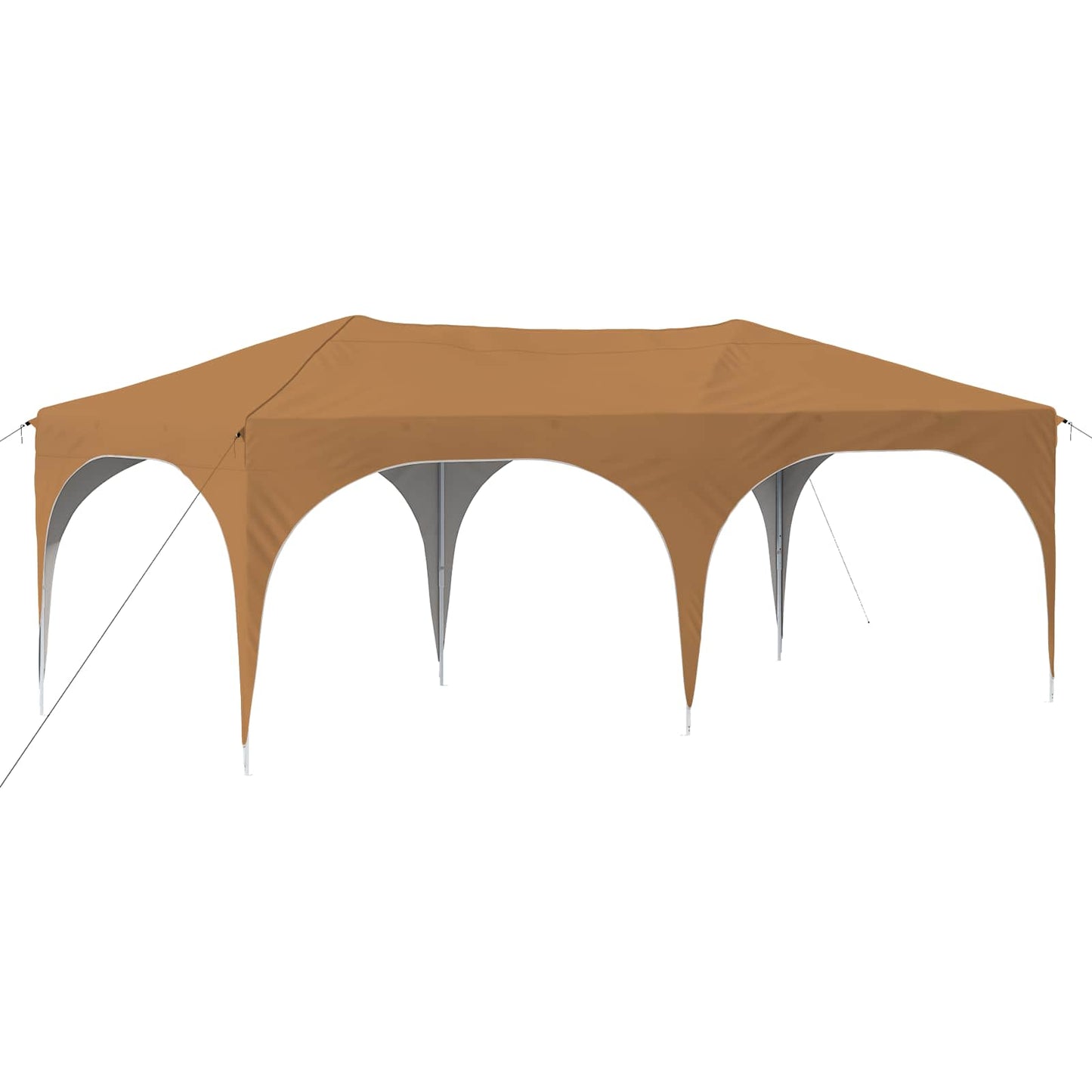 Pop-up Feesttent Beige 575 x 288 x 245 cm Oxford Stof is nu te koop bij PeponiXL, paradijselijk wonen!