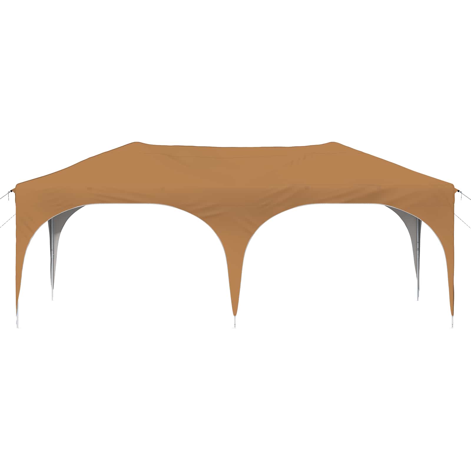 Pop-up Feesttent Beige 575 x 288 x 245 cm Oxford Stof is nu te koop bij PeponiXL, paradijselijk wonen!