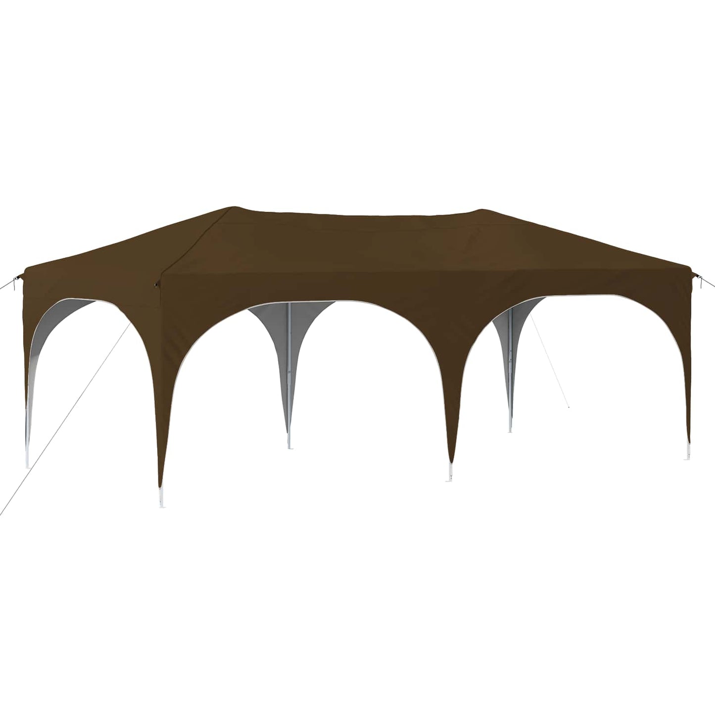 Pop-up Feesttent Taupe 575 x 288 x 245 cm Oxford Stof is nu te koop bij PeponiXL, paradijselijk wonen!