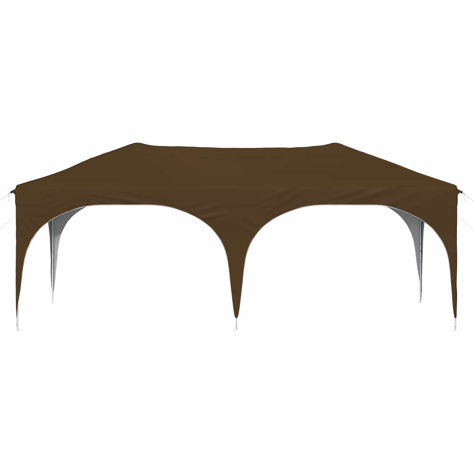 Pop-up Feesttent Taupe 575 x 288 x 245 cm Oxford Stof is nu te koop bij PeponiXL, paradijselijk wonen!
