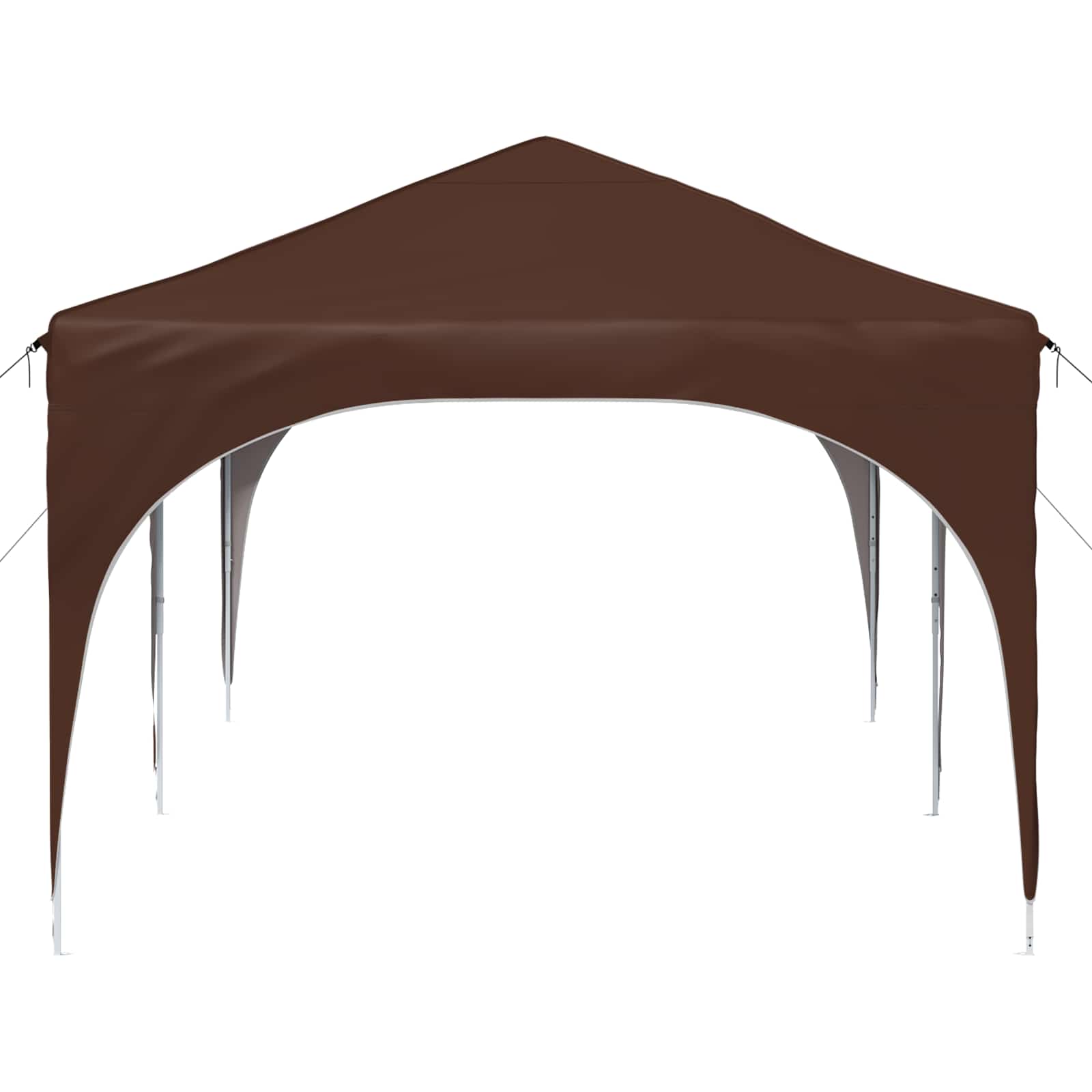 Pop-up Feesttent Bruin 575 x 288 x 245 cm Oxford Stof is nu te koop bij PeponiXL, paradijselijk wonen!