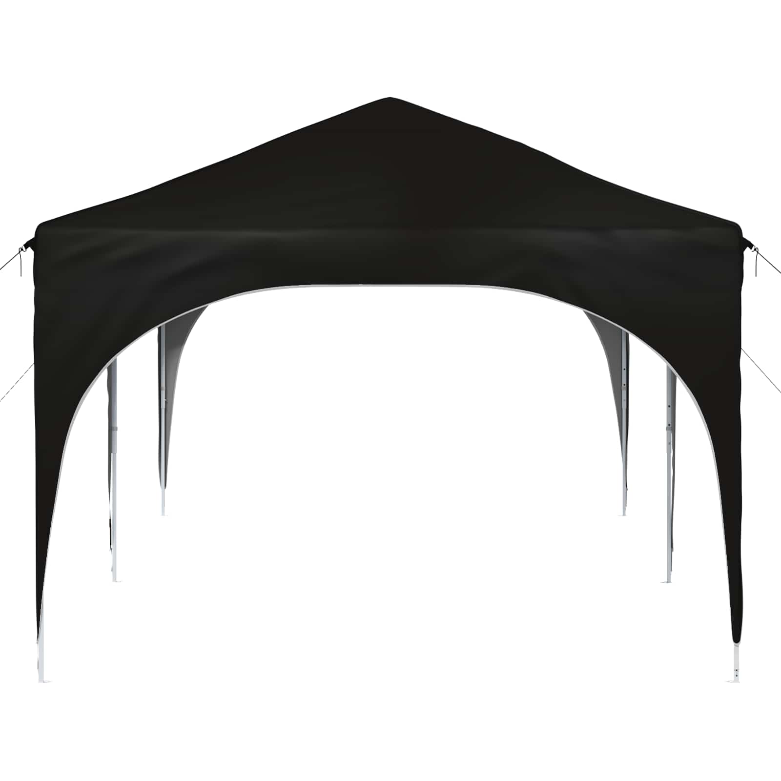 Pop-up Feesttent Zwart 575 x 288 x 245 cm Oxford Stof is nu te koop bij PeponiXL, paradijselijk wonen!