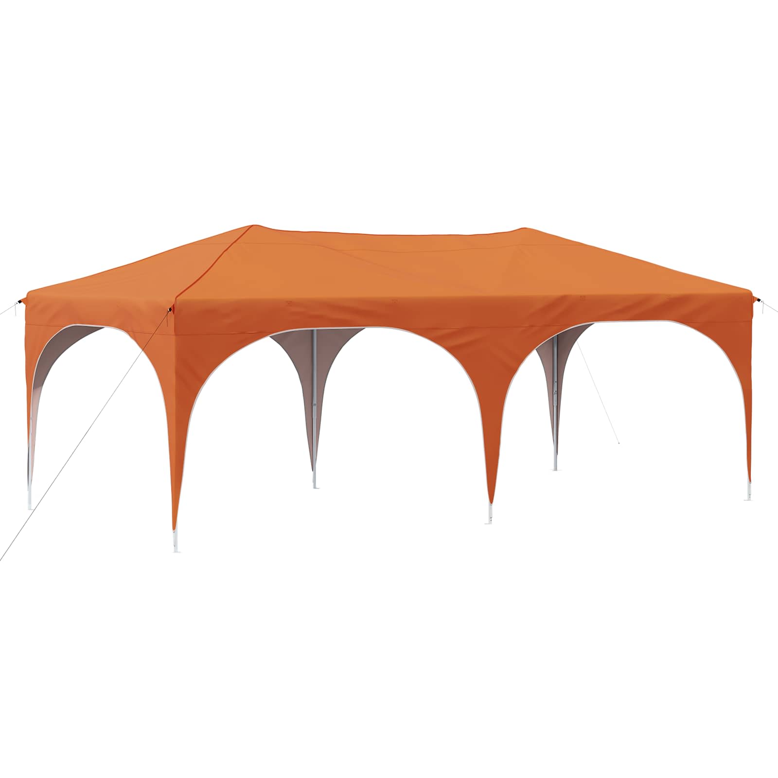 Pop-up Feesttent Oranje 575 x 288 x 245 cm Oxford Stof is nu te koop bij PeponiXL, paradijselijk wonen!