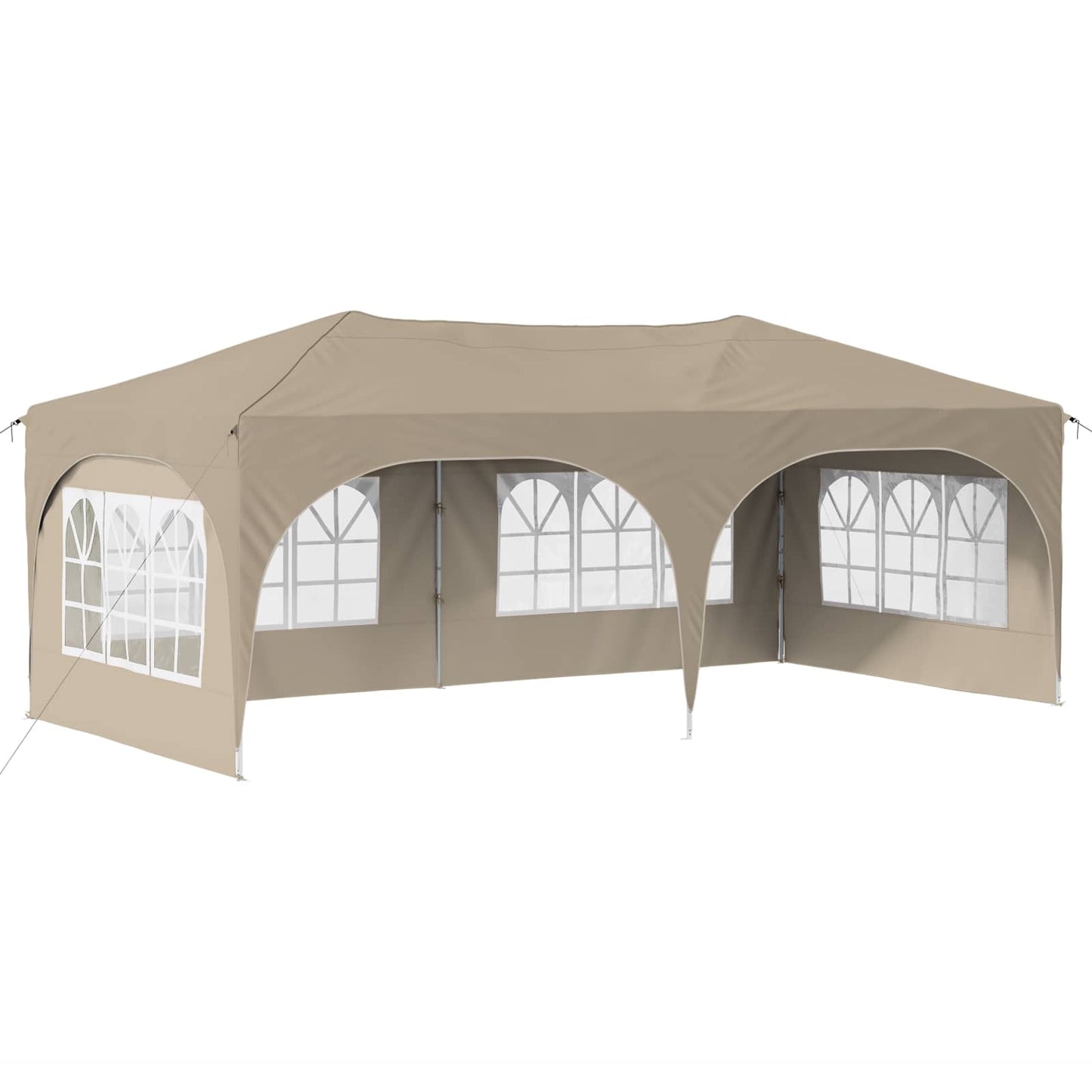 Pop-up Feesttent Crème 575 x 288 x 245 cm Oxford Stof is nu te koop bij PeponiXL, paradijselijk wonen!