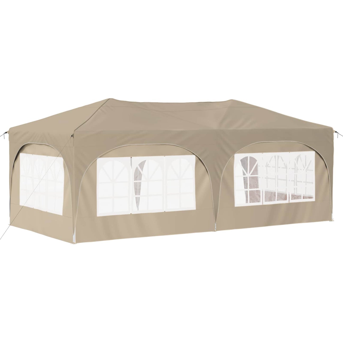 Pop-up Feesttent Crème 575 x 288 x 245 cm Oxford Stof is nu te koop bij PeponiXL, paradijselijk wonen!