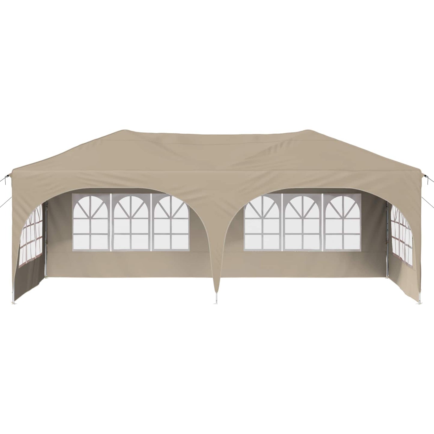Pop-up Feesttent Crème 575 x 288 x 245 cm Oxford Stof is nu te koop bij PeponiXL, paradijselijk wonen!