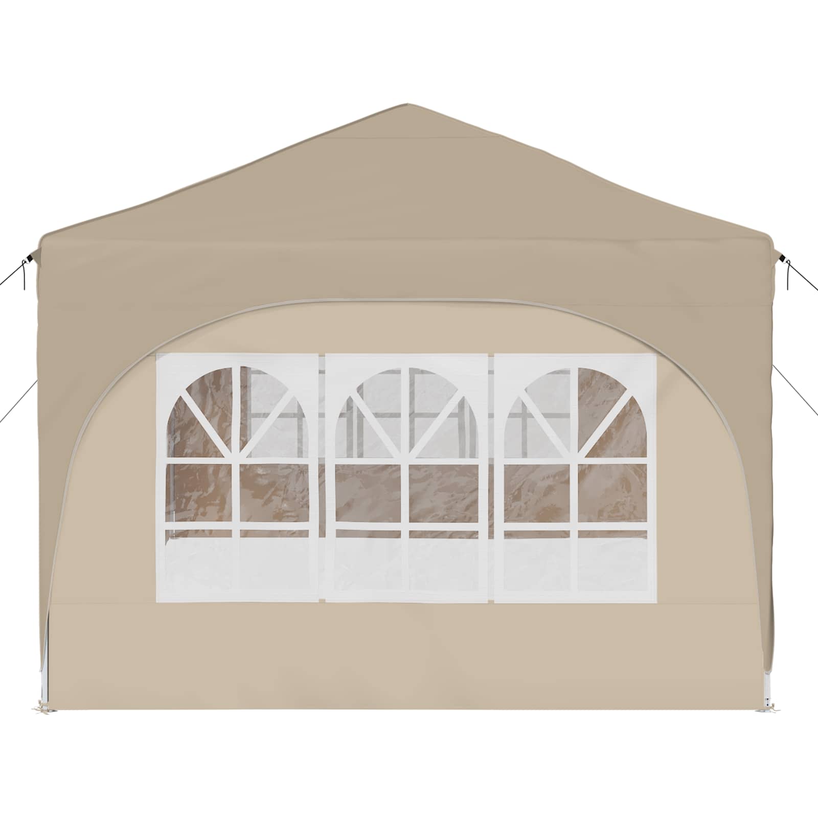 Pop-up Feesttent Crème 575 x 288 x 245 cm Oxford Stof is nu te koop bij PeponiXL, paradijselijk wonen!