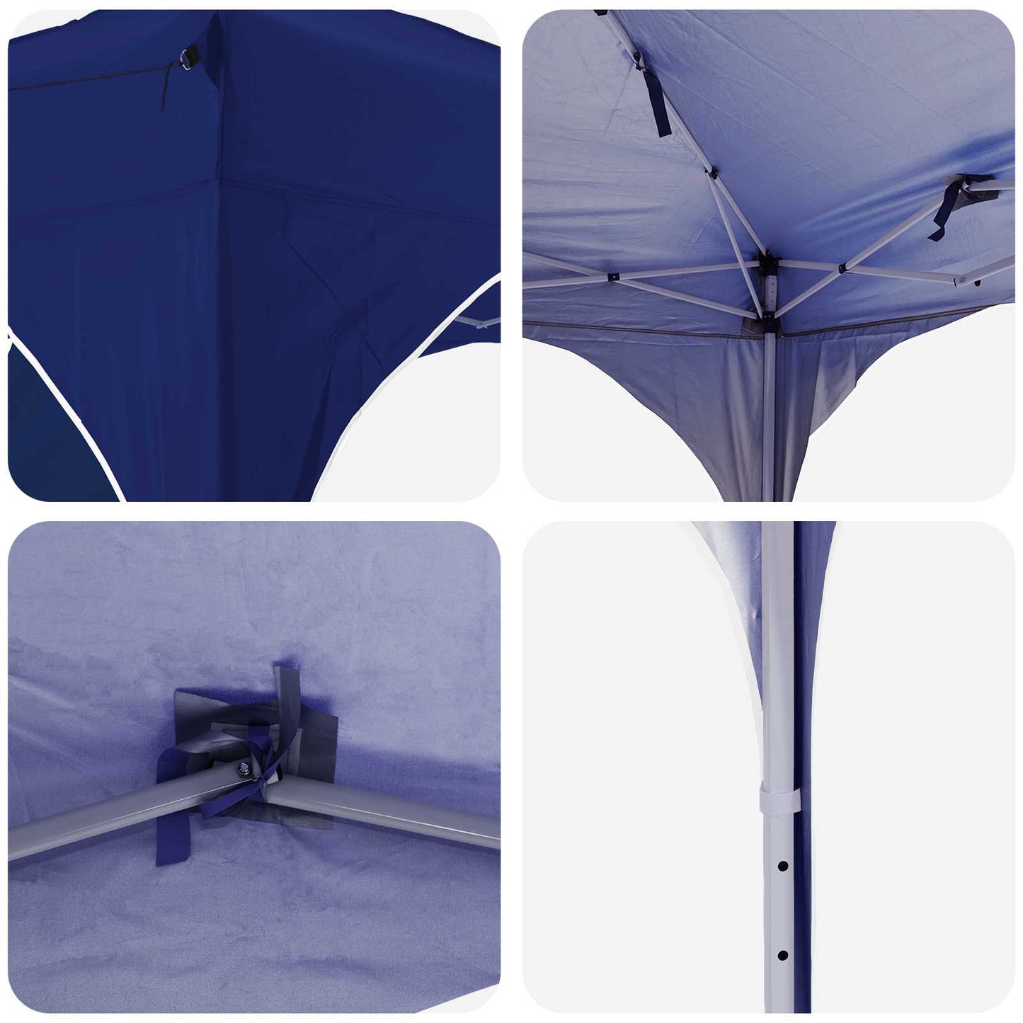 Pop-up Feesttent Blauw 575 x 288 x 245 cm Oxford Stof is nu te koop bij PeponiXL, paradijselijk wonen!