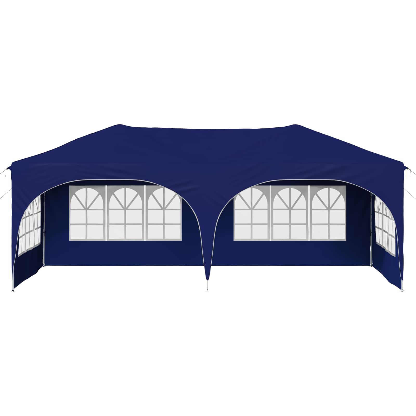 Pop-up Feesttent Blauw 575 x 288 x 245 cm Oxford Stof is nu te koop bij PeponiXL, paradijselijk wonen!