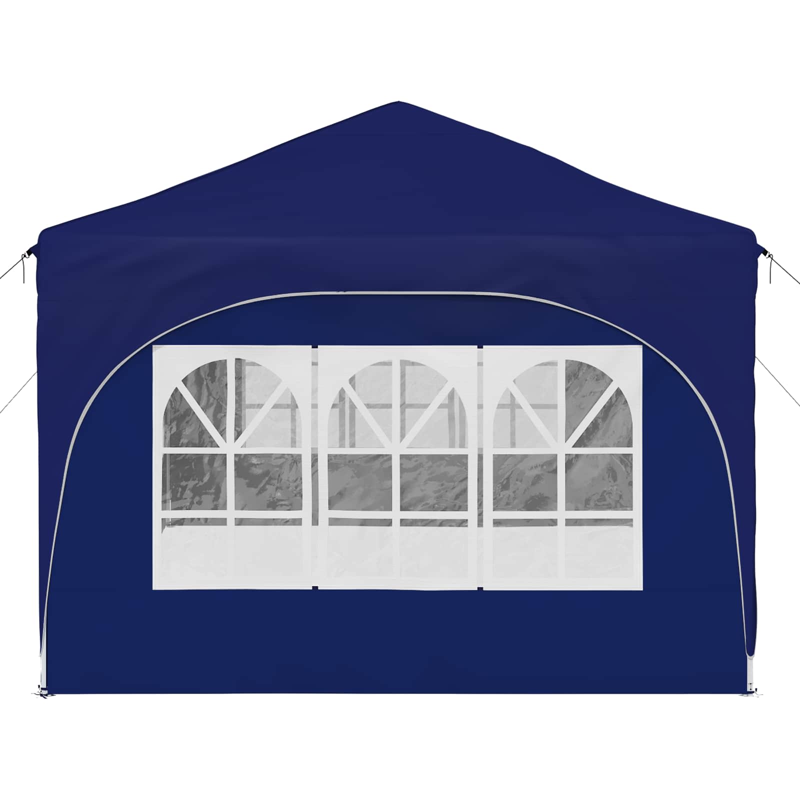 Pop-up Feesttent Blauw 575 x 288 x 245 cm Oxford Stof is nu te koop bij PeponiXL, paradijselijk wonen!