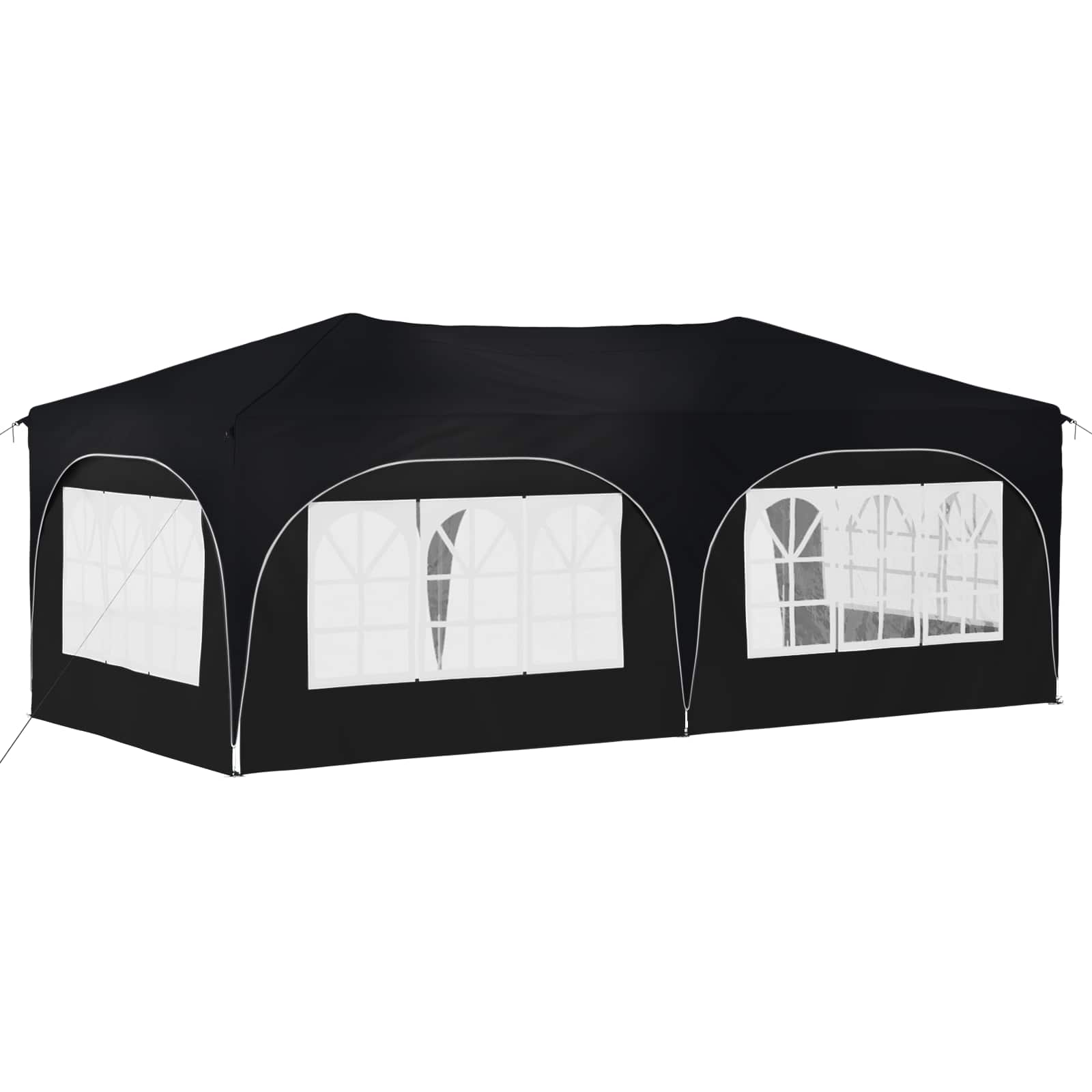 Pop-up Feesttent Antraciet 575 x 288 x 245 cm Oxford Stof is nu te koop bij PeponiXL, paradijselijk wonen!
