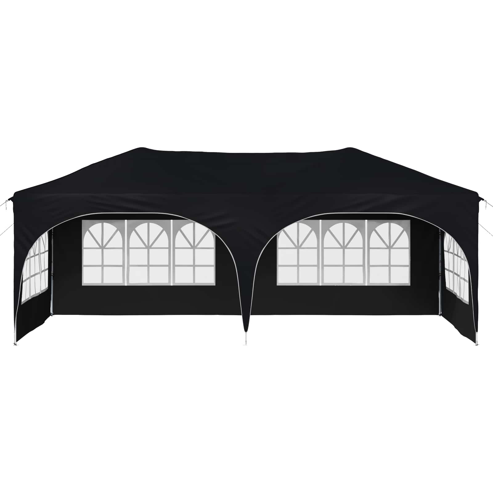 Pop-up Feesttent Antraciet 575 x 288 x 245 cm Oxford Stof is nu te koop bij PeponiXL, paradijselijk wonen!