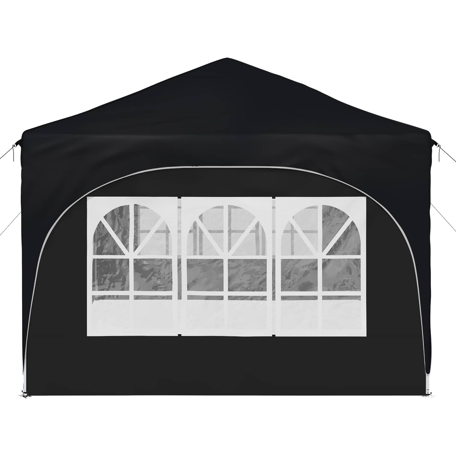 Pop-up Feesttent Antraciet 575 x 288 x 245 cm Oxford Stof is nu te koop bij PeponiXL, paradijselijk wonen!