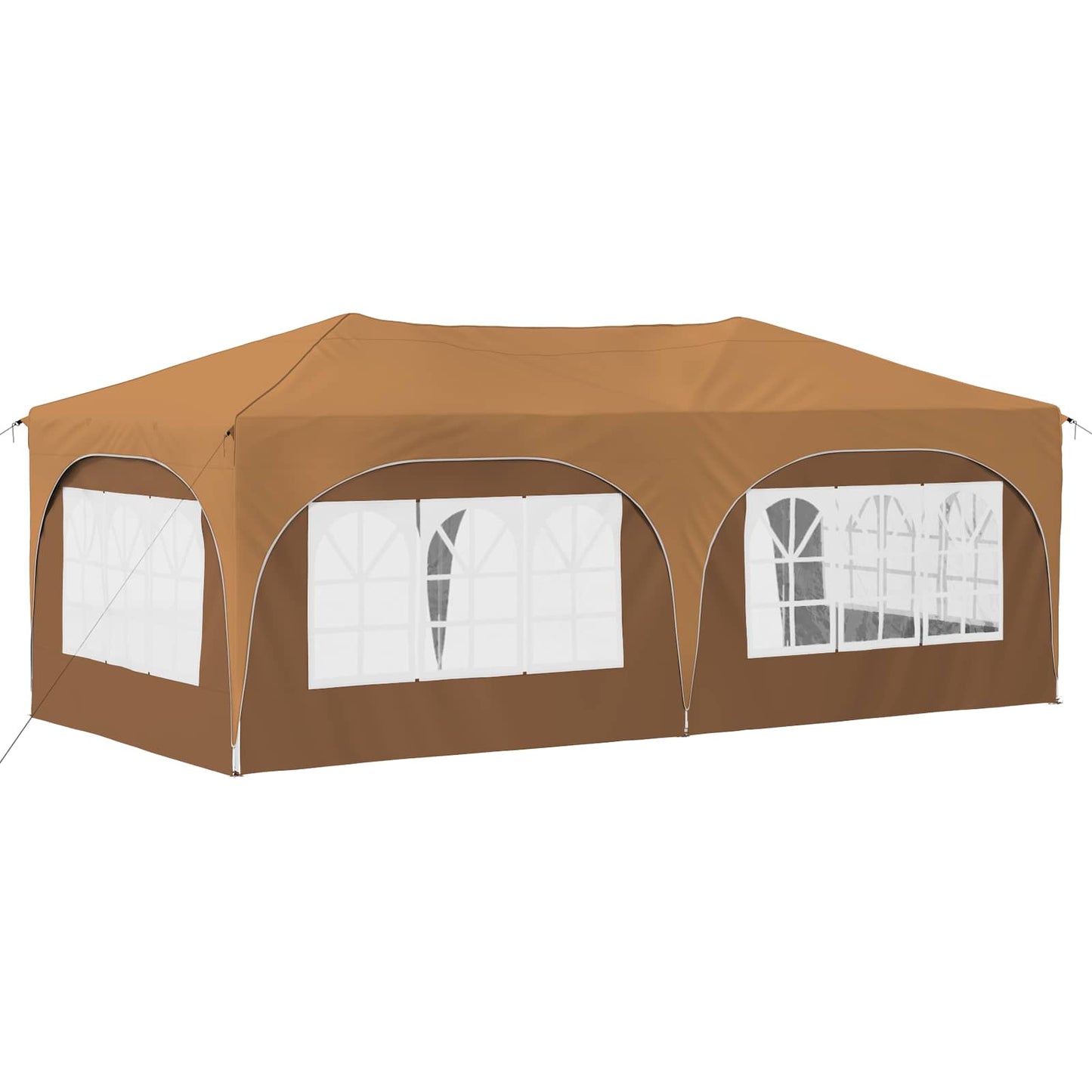 Pop-up Feesttent Beige 575 x 288 x 245 cm Oxford Stof is nu te koop bij PeponiXL, paradijselijk wonen!