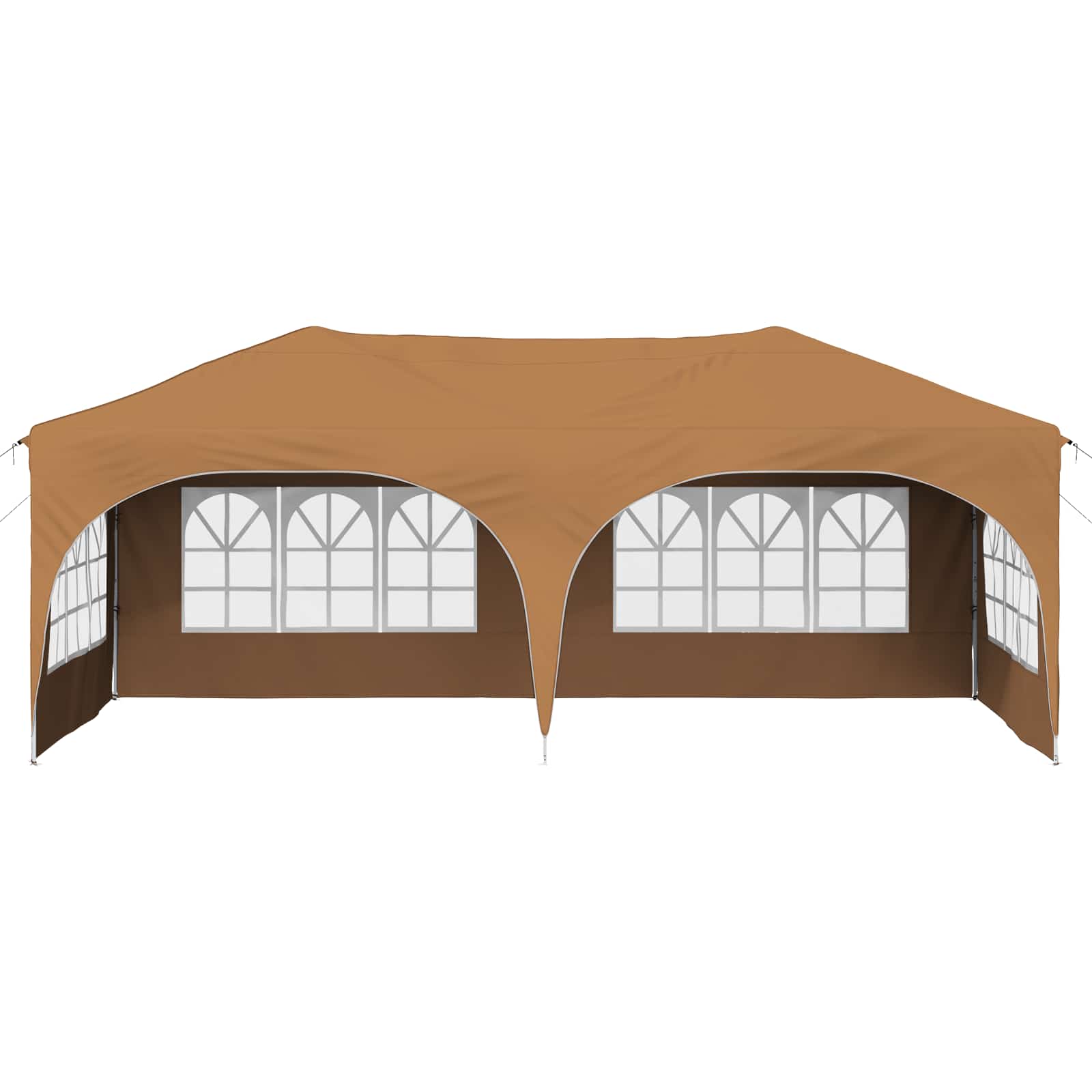 Pop-up Feesttent Beige 575 x 288 x 245 cm Oxford Stof is nu te koop bij PeponiXL, paradijselijk wonen!