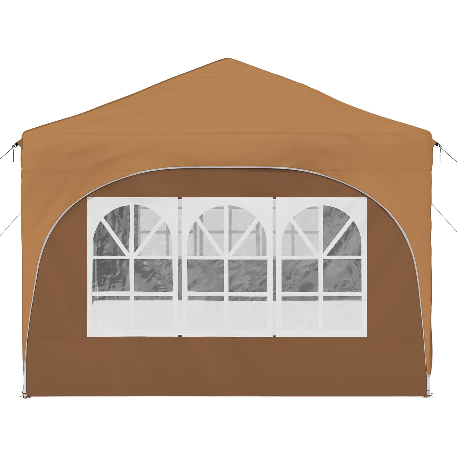 Pop-up Feesttent Beige 575 x 288 x 245 cm Oxford Stof is nu te koop bij PeponiXL, paradijselijk wonen!