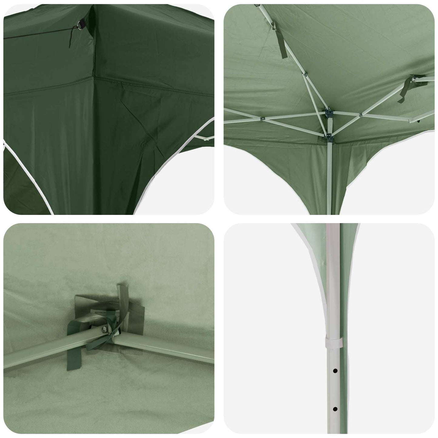 Pop-up Feesttent Groen 575 x 288 x 245 cm Oxford Stof is nu te koop bij PeponiXL, paradijselijk wonen!