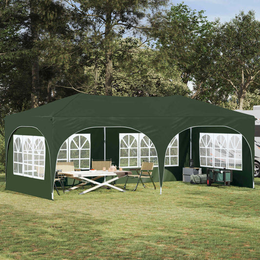 Pop-up Feesttent Groen 575 x 288 x 245 cm Oxford Stof is nu te koop bij PeponiXL, paradijselijk wonen!