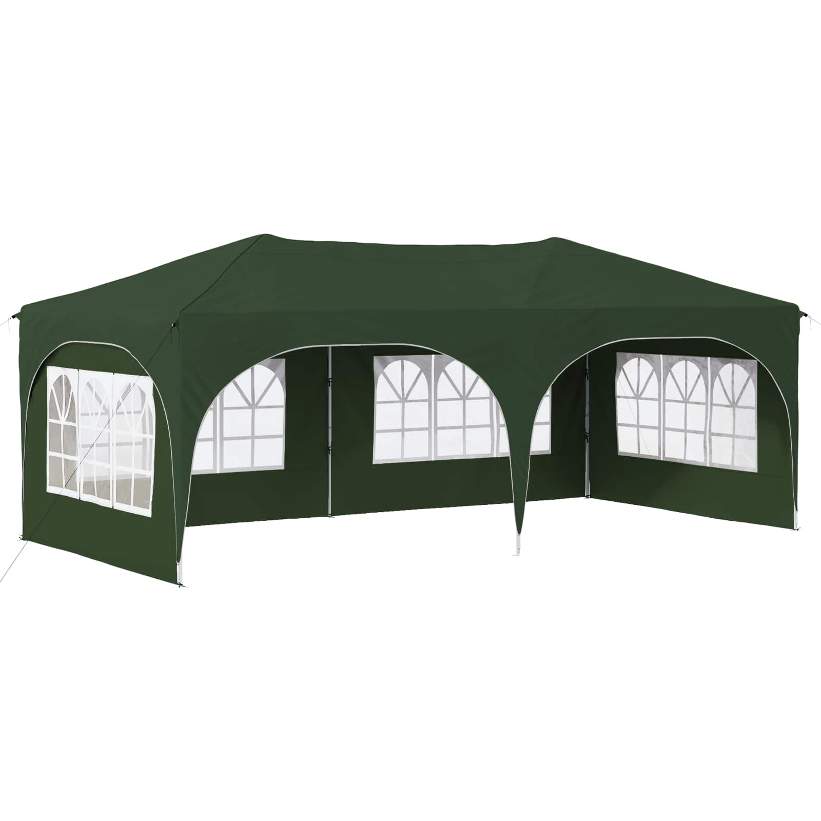 Pop-up Feesttent Groen 575 x 288 x 245 cm Oxford Stof is nu te koop bij PeponiXL, paradijselijk wonen!