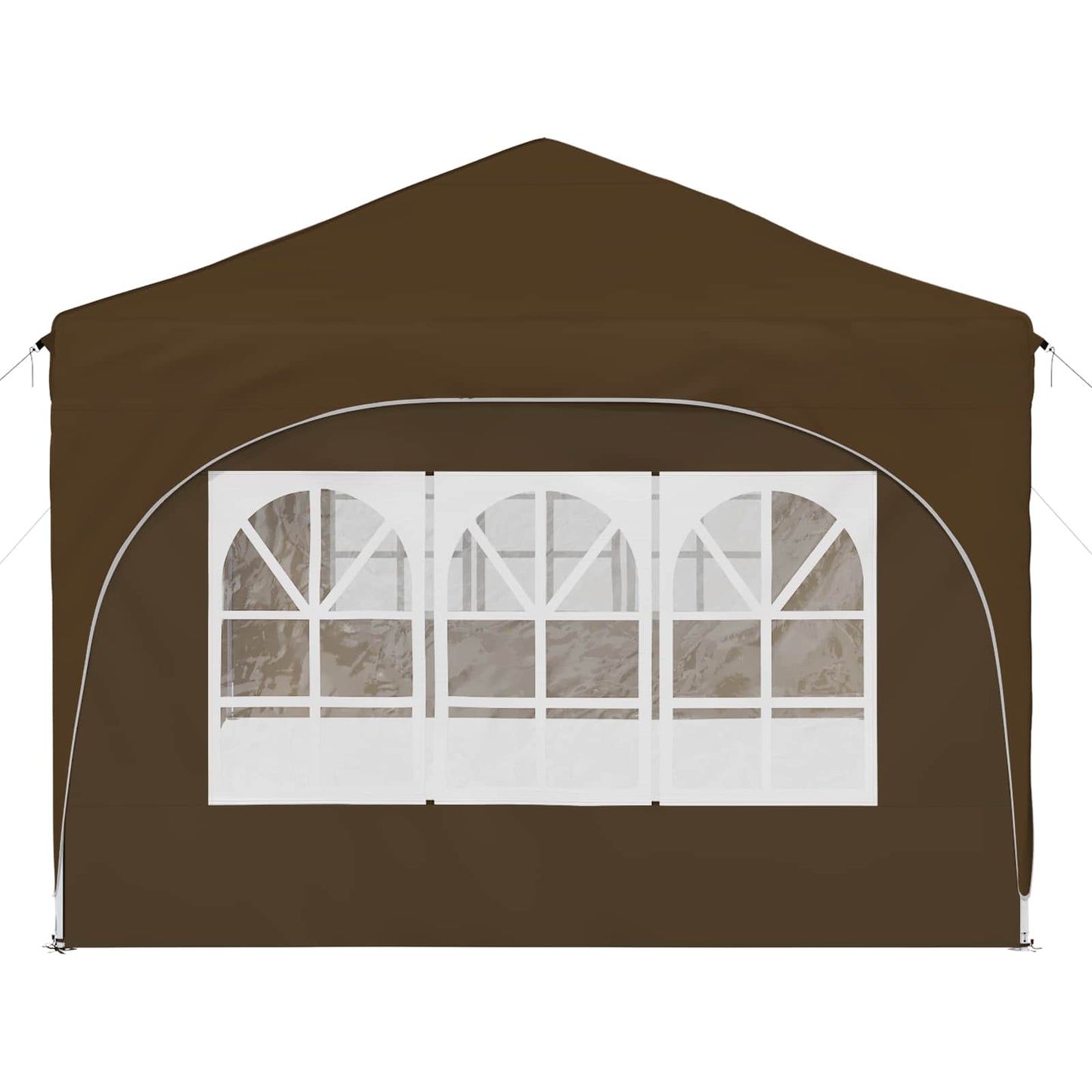 Pop-up Feesttent Taupe 575 x 288 x 245 cm Oxford Stof is nu te koop bij PeponiXL, paradijselijk wonen!