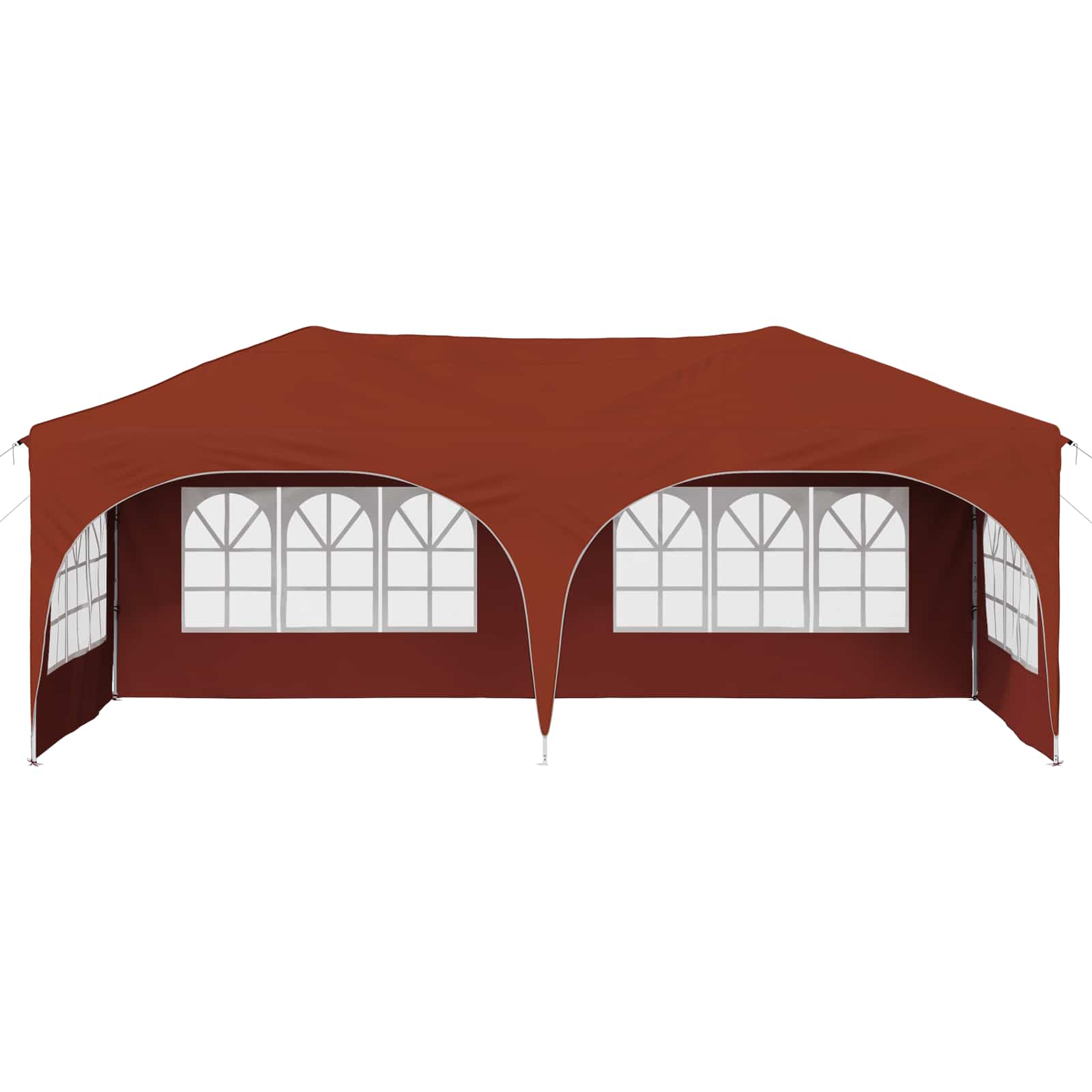 Pop-up Feesttent Terracotta 575 x 288 x 245 cm Oxford Stof is nu te koop bij PeponiXL, paradijselijk wonen!