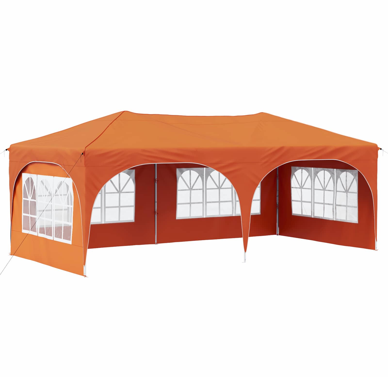 Pop-up Feesttent Oranje 575 x 288 x 245 cm Oxford Stof is nu te koop bij PeponiXL, paradijselijk wonen!