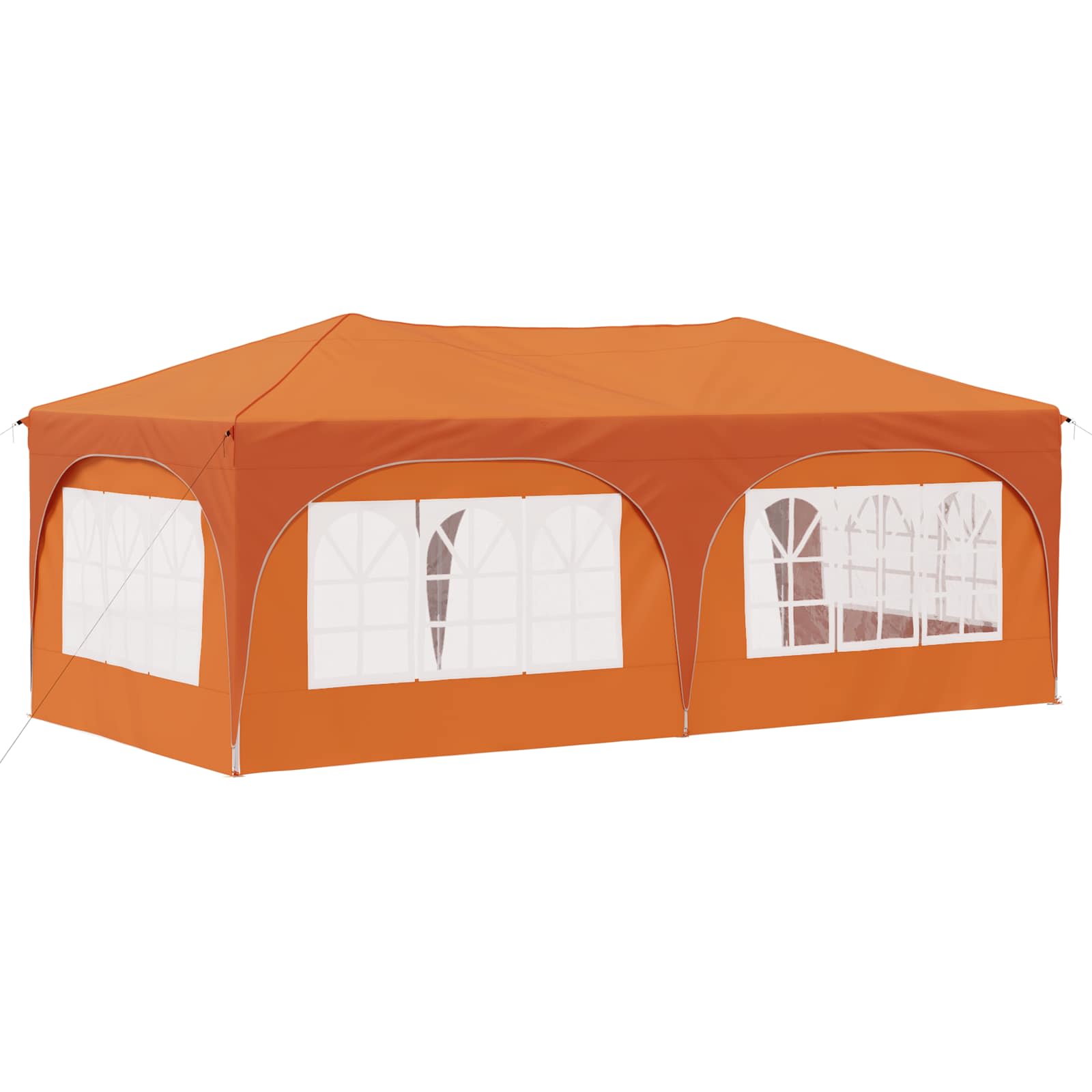 Pop-up Feesttent Oranje 575 x 288 x 245 cm Oxford Stof is nu te koop bij PeponiXL, paradijselijk wonen!