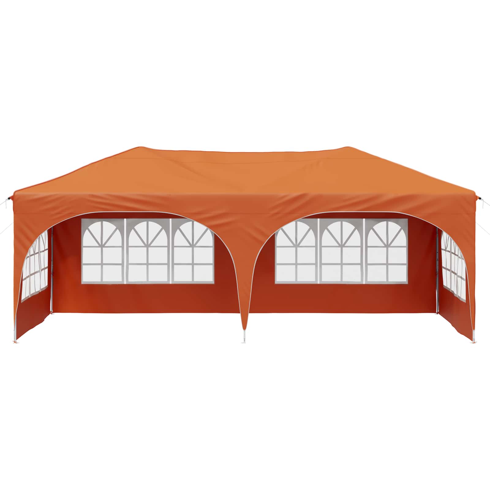 Pop-up Feesttent Oranje 575 x 288 x 245 cm Oxford Stof is nu te koop bij PeponiXL, paradijselijk wonen!