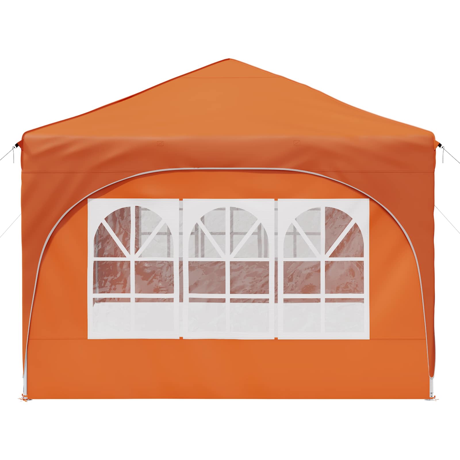 Pop-up Feesttent Oranje 575 x 288 x 245 cm Oxford Stof is nu te koop bij PeponiXL, paradijselijk wonen!