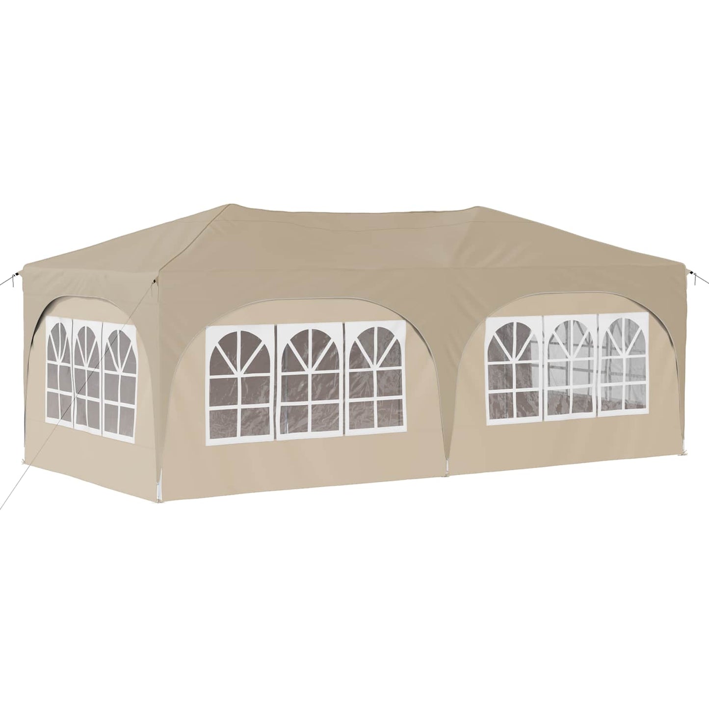 Pop-up Feesttent Crème 575 x 288 x 245 cm Oxford Stof is nu te koop bij PeponiXL, paradijselijk wonen!