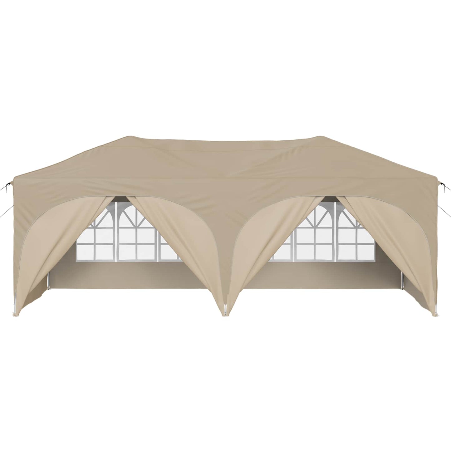 Pop-up Feesttent Crème 575 x 288 x 245 cm Oxford Stof is nu te koop bij PeponiXL, paradijselijk wonen!