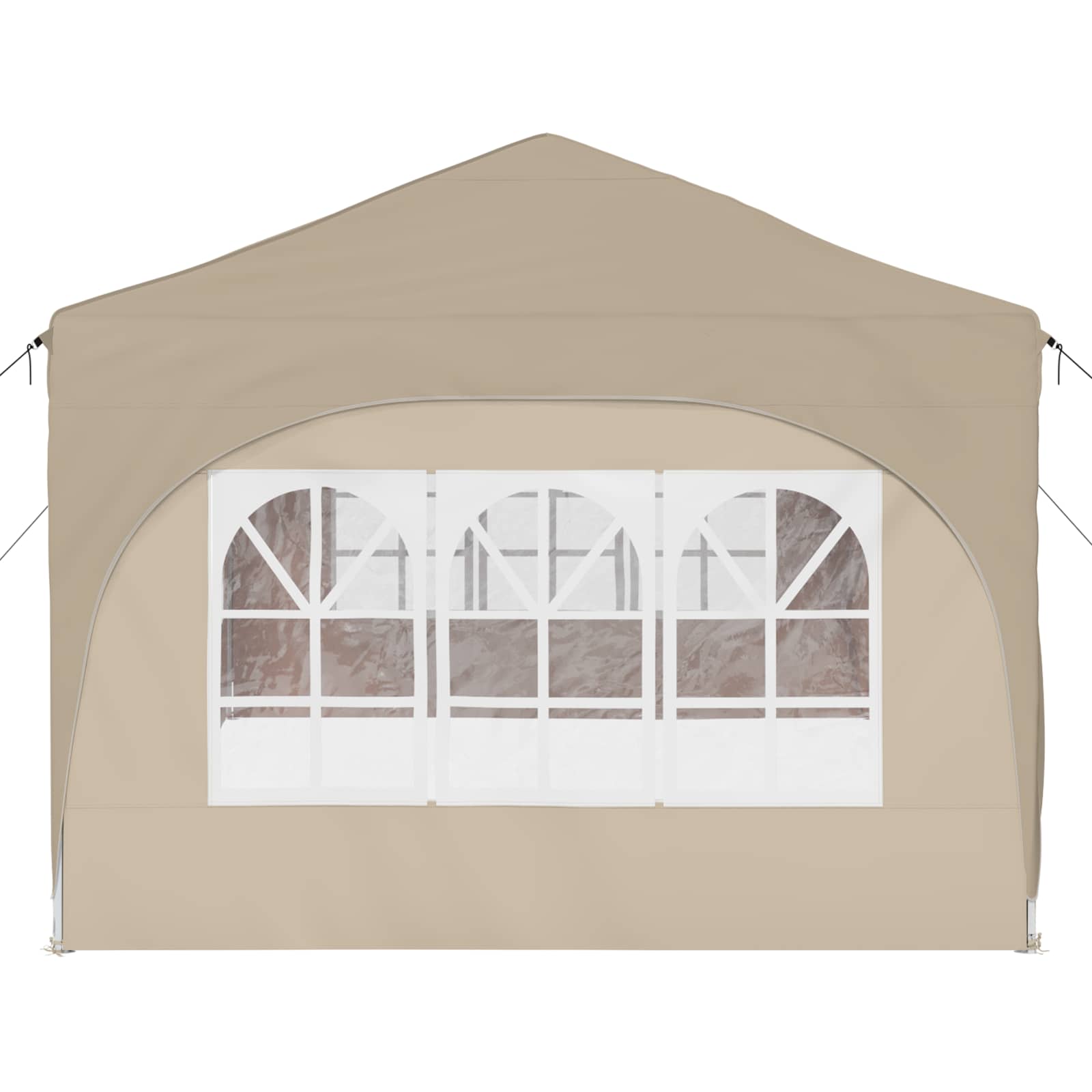 Pop-up Feesttent Crème 575 x 288 x 245 cm Oxford Stof is nu te koop bij PeponiXL, paradijselijk wonen!
