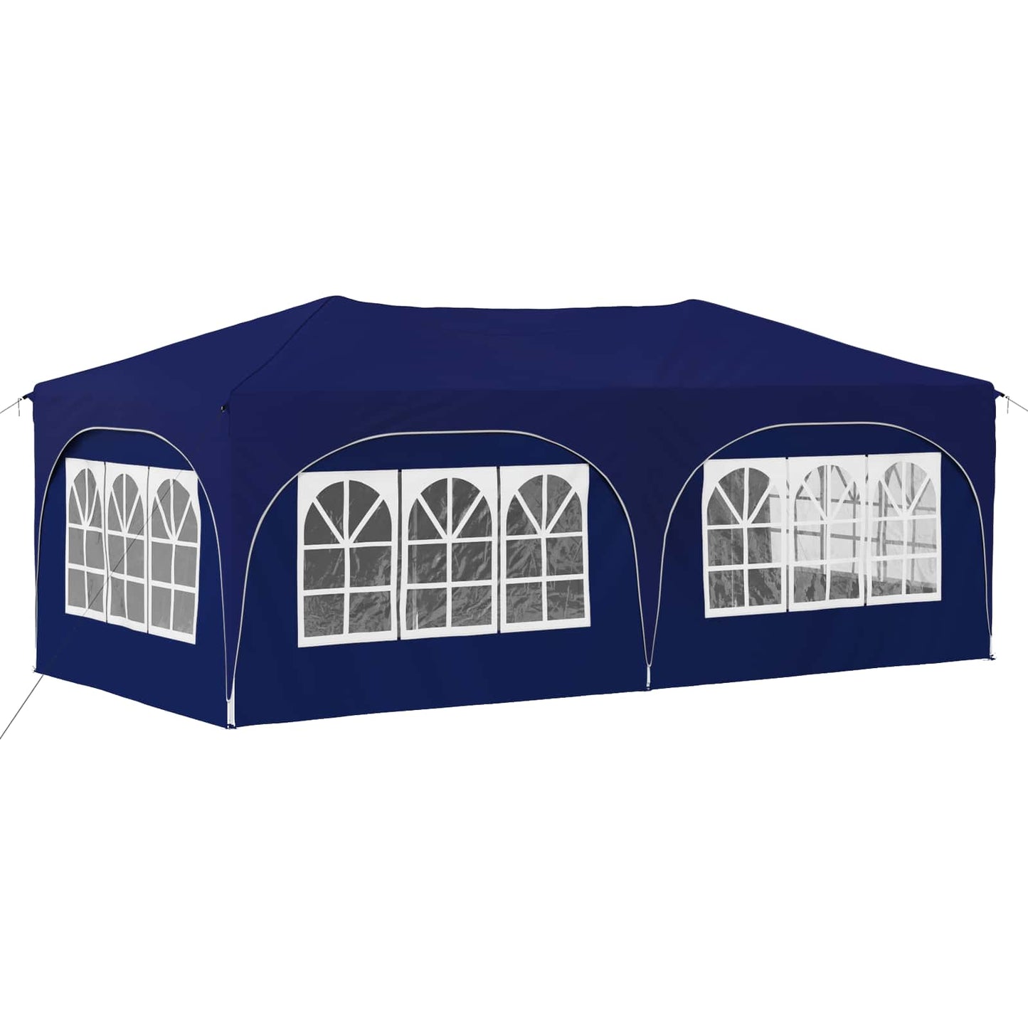 Pop-up Feesttent Blauw 575 x 288 x 245 cm Oxford Stof is nu te koop bij PeponiXL, paradijselijk wonen!