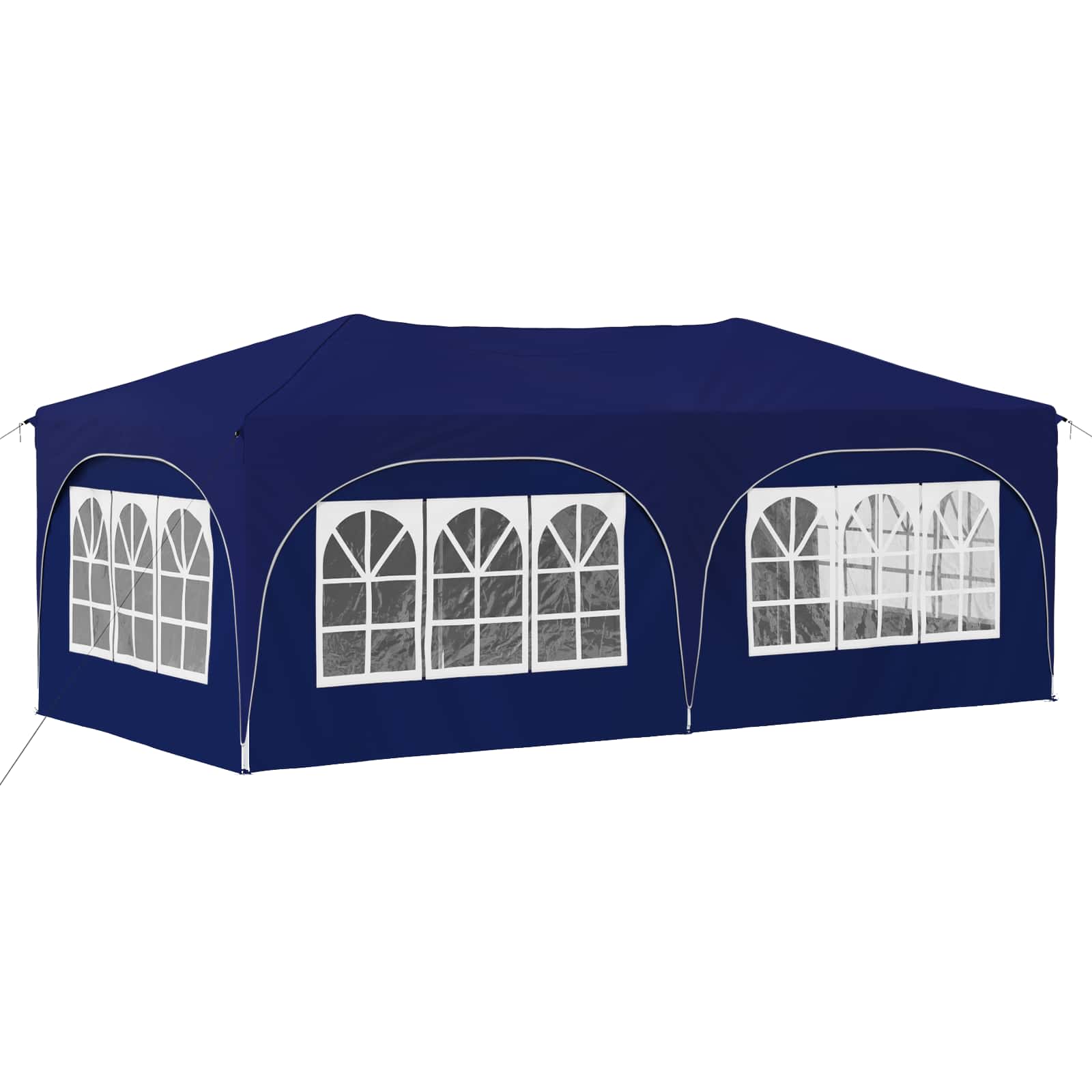 Pop-up Feesttent Blauw 575 x 288 x 245 cm Oxford Stof is nu te koop bij PeponiXL, paradijselijk wonen!
