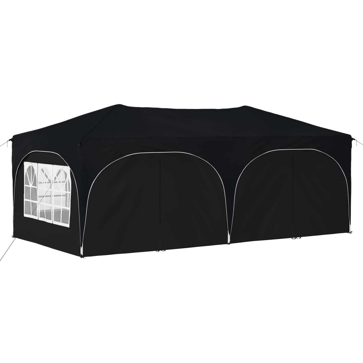 Pop-up Feesttent Antraciet 575 x 288 x 245 cm Oxford Stof is nu te koop bij PeponiXL, paradijselijk wonen!