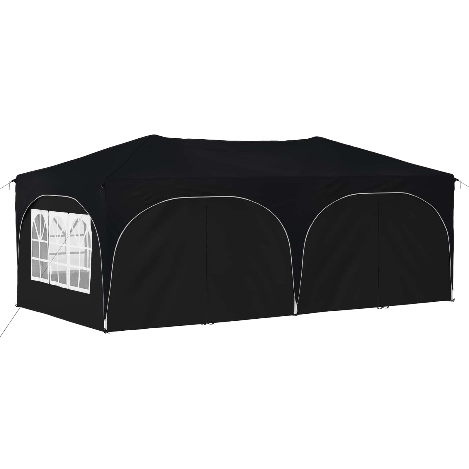 Pop-up Feesttent Antraciet 575 x 288 x 245 cm Oxford Stof is nu te koop bij PeponiXL, paradijselijk wonen!