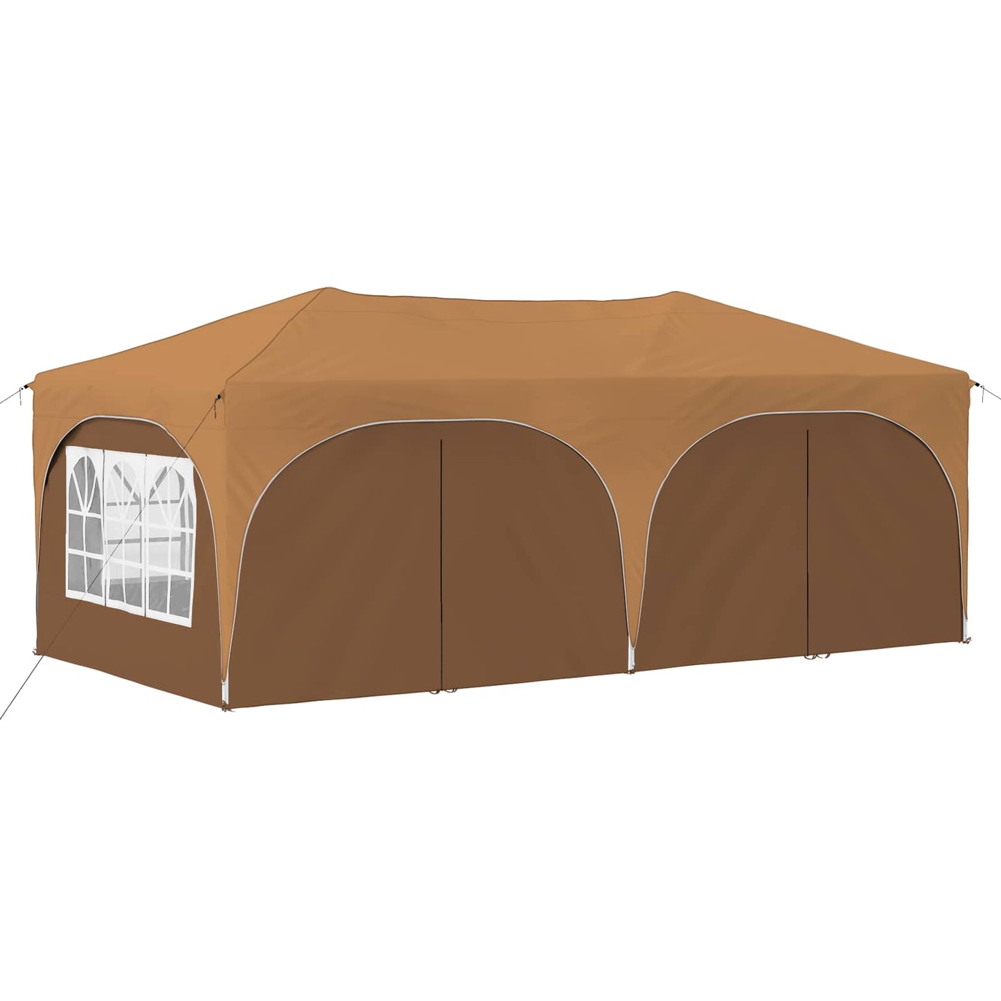 Pop-up Feesttent Beige 575 x 288 x 245 cm Oxford Stof is nu te koop bij PeponiXL, paradijselijk wonen!