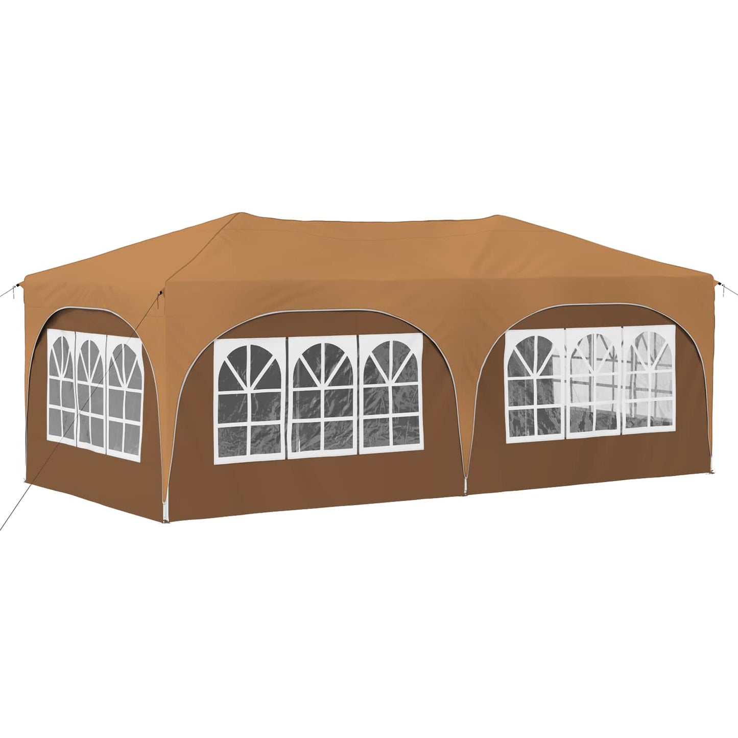 Pop-up Feesttent Beige 575 x 288 x 245 cm Oxford Stof is nu te koop bij PeponiXL, paradijselijk wonen!