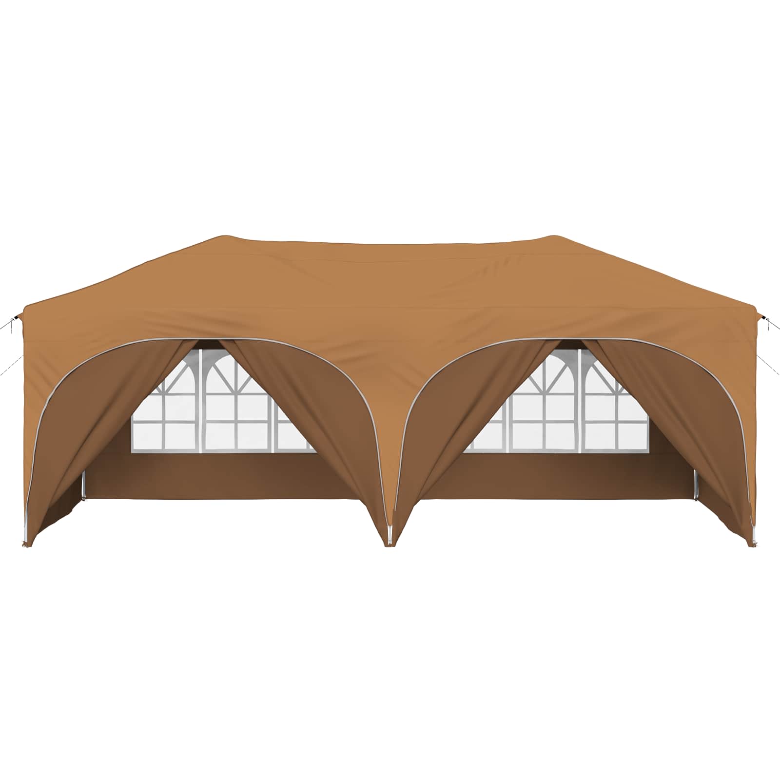 Pop-up Feesttent Beige 575 x 288 x 245 cm Oxford Stof is nu te koop bij PeponiXL, paradijselijk wonen!