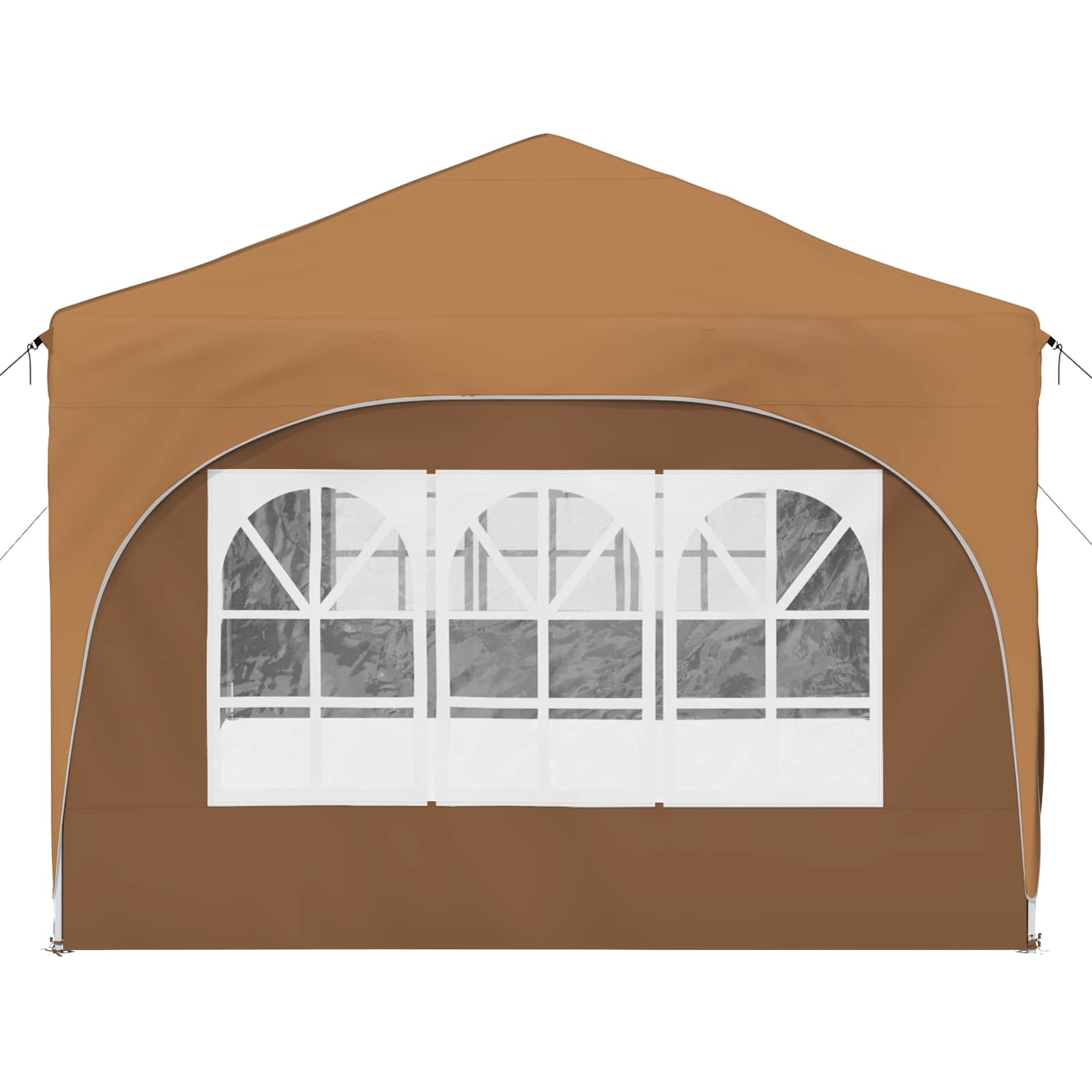 Pop-up Feesttent Beige 575 x 288 x 245 cm Oxford Stof is nu te koop bij PeponiXL, paradijselijk wonen!